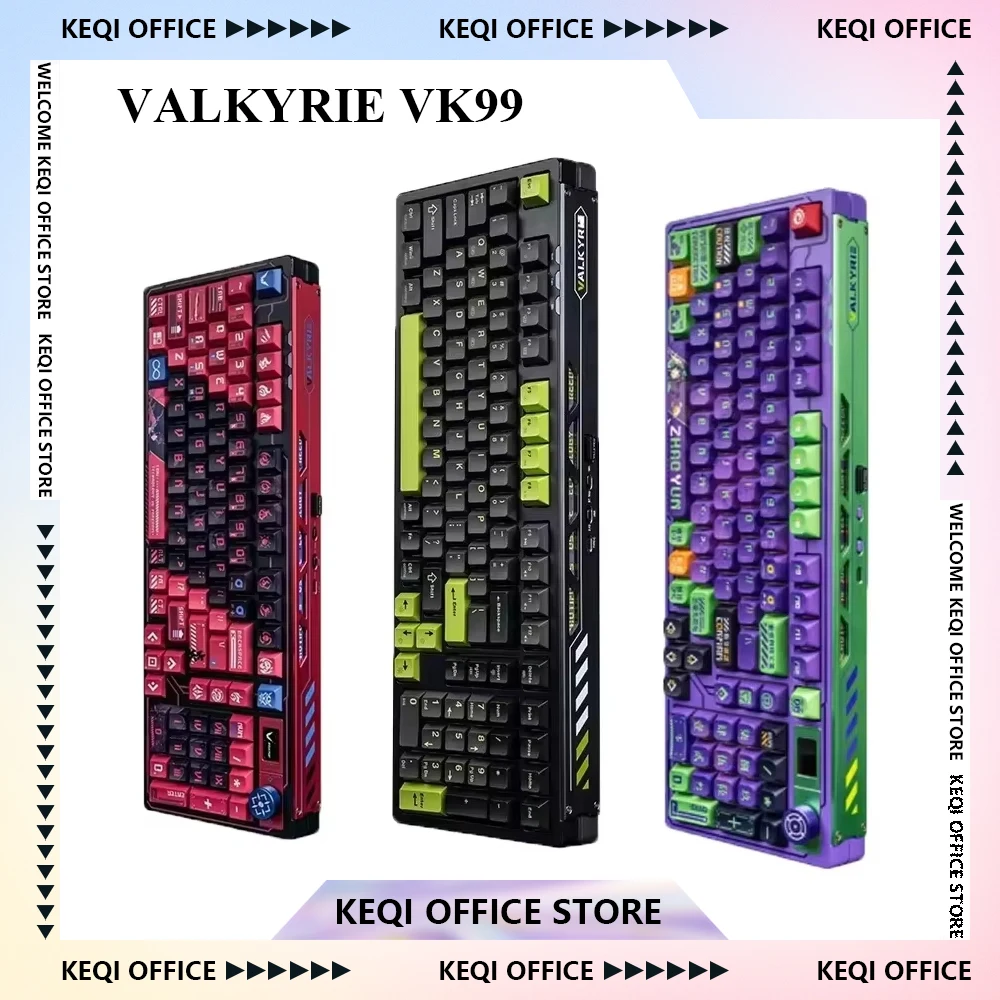 Gaming Keyboard Hot Swappable - VALKYRIE VK99 Механические клавиатуры RGB Беспроводная
