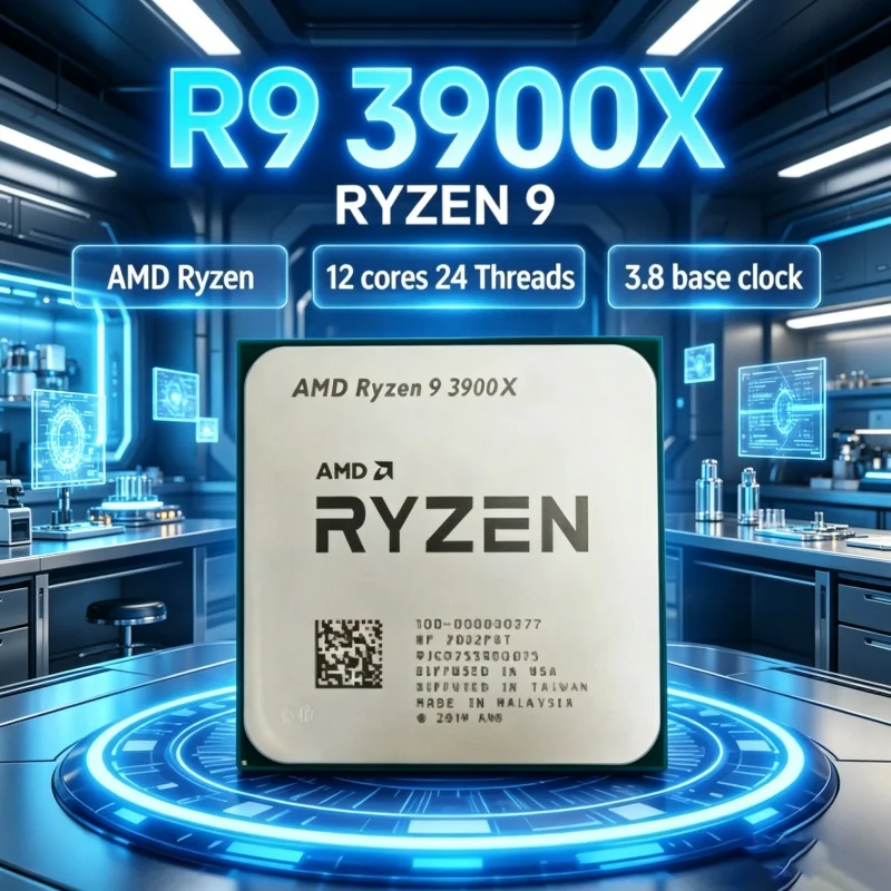 Amd Cpu Ryzen 9 - Процессор AMD Ryzen 9 3900X (разблокированный)