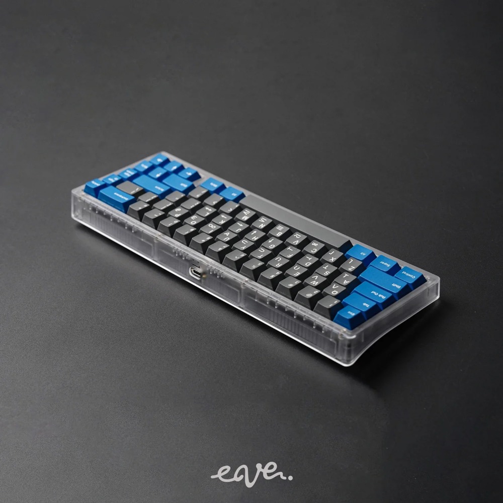 Keyboard Gaming Transparent - Swagkeys EAVE65 комплект механической клавиатуры GASKET