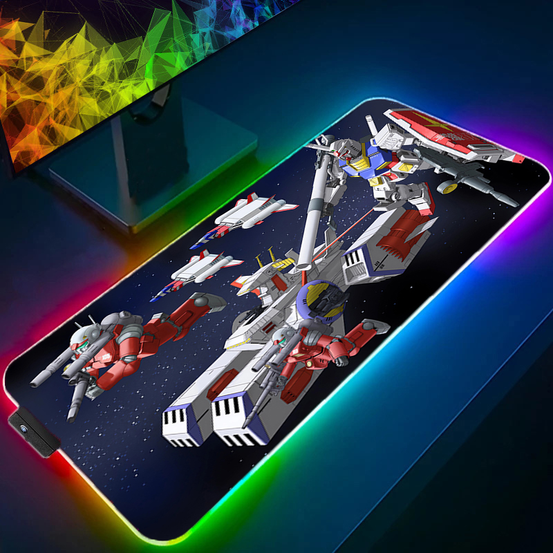 Gaming Keyboard And Mouse Mobile - Большой игровой коврик для мыши RGB
