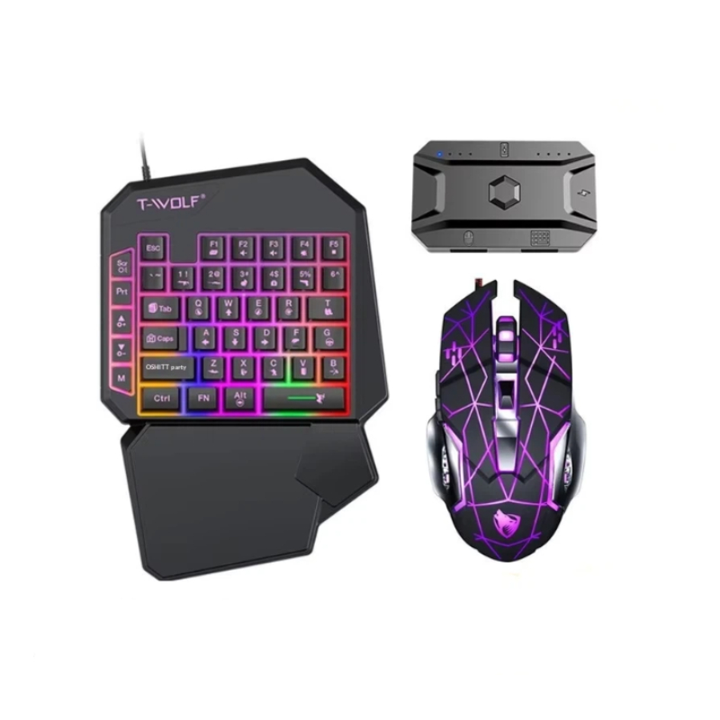 Gaming Keyboard Half - Игровой набор T-Wolf Tf950 5 в