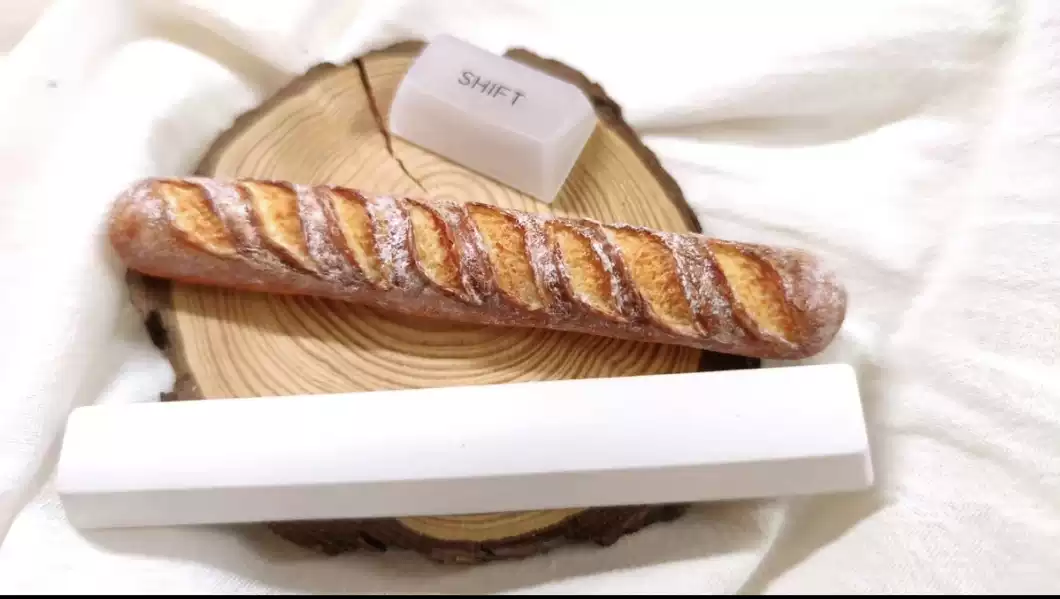 Gaming Keyboard Mechanical - Колпачок для клавиши Baguette Food Artisan