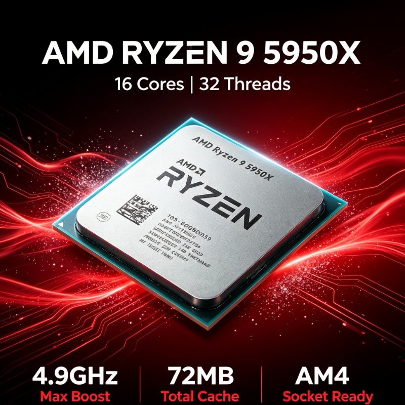Amd Cpu Ryzen 9 - Процессор AM4 AMD Ryzen 9 5950X,