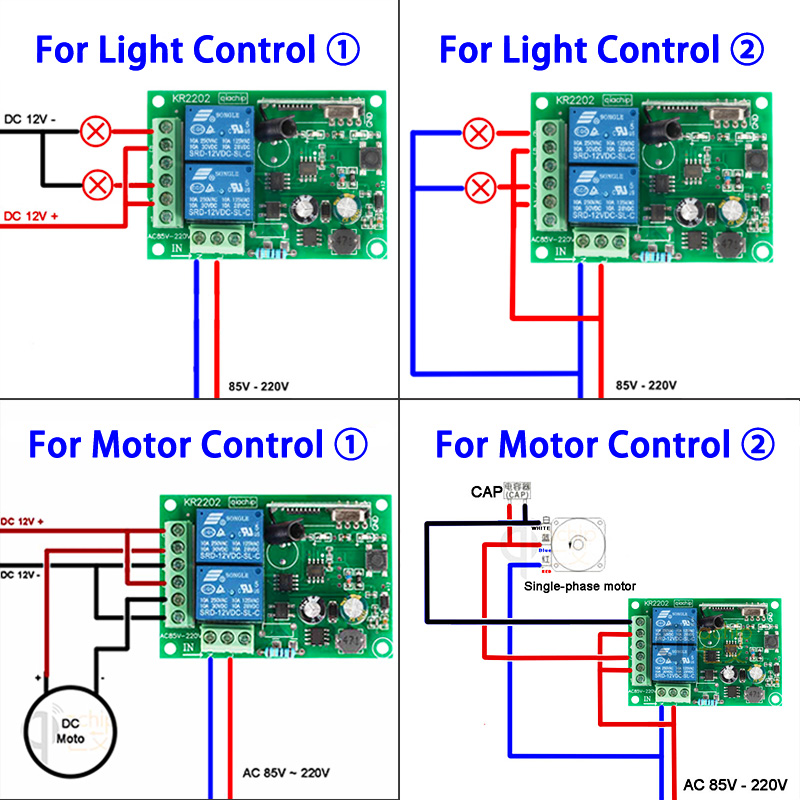QIACHIP 433 МГц AC 110 В 220 В – обзор и цена Switch Opener Tool