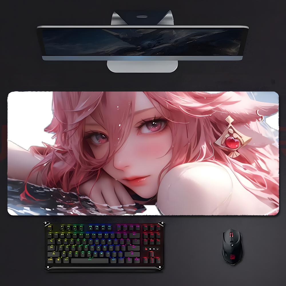 Аниме-коврик для мыши XXL, игр – обзор и цена Gaming Keyboard Half