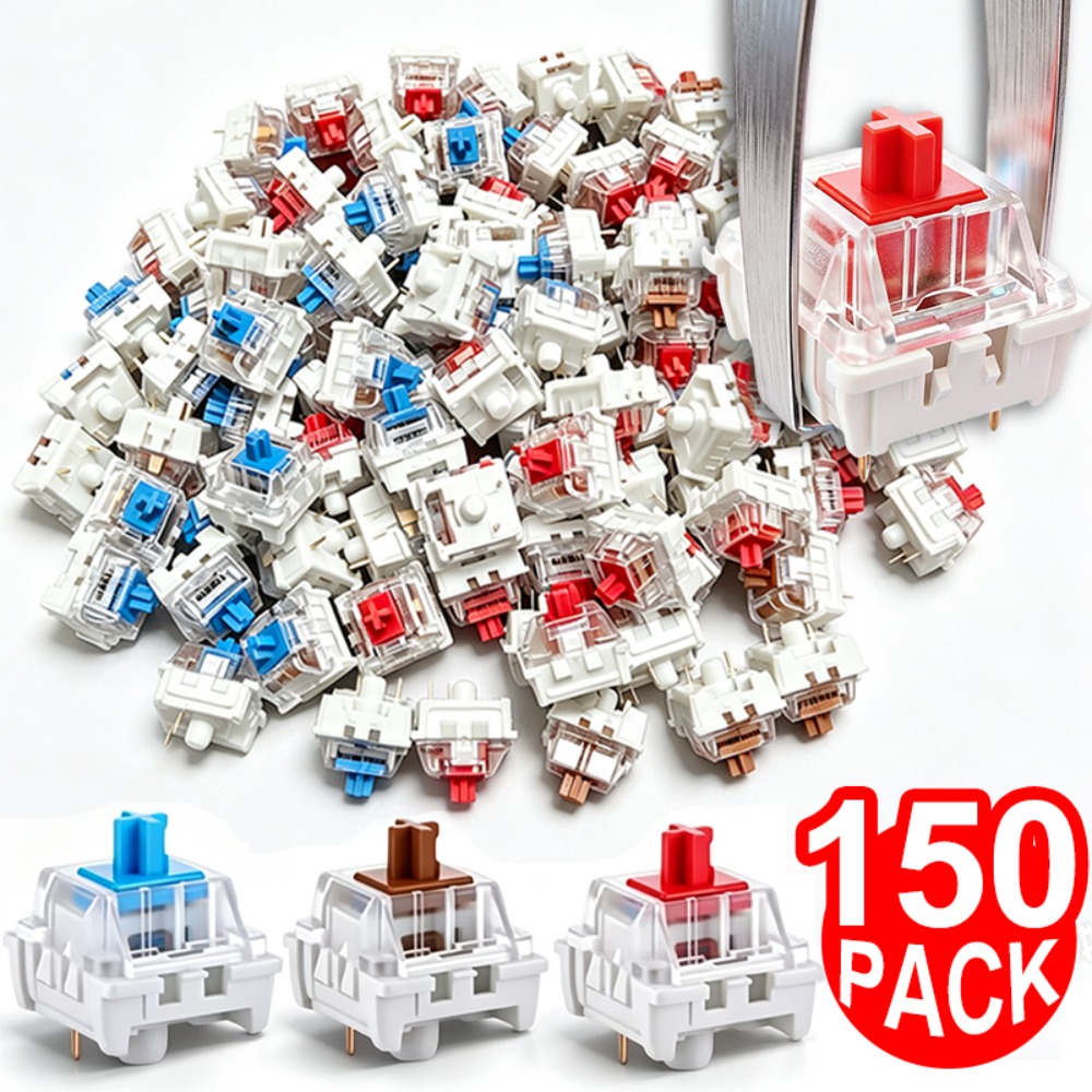 1-150 шт. 3-контактные механич – обзор и цена Gaming Keyboard Blue Switches