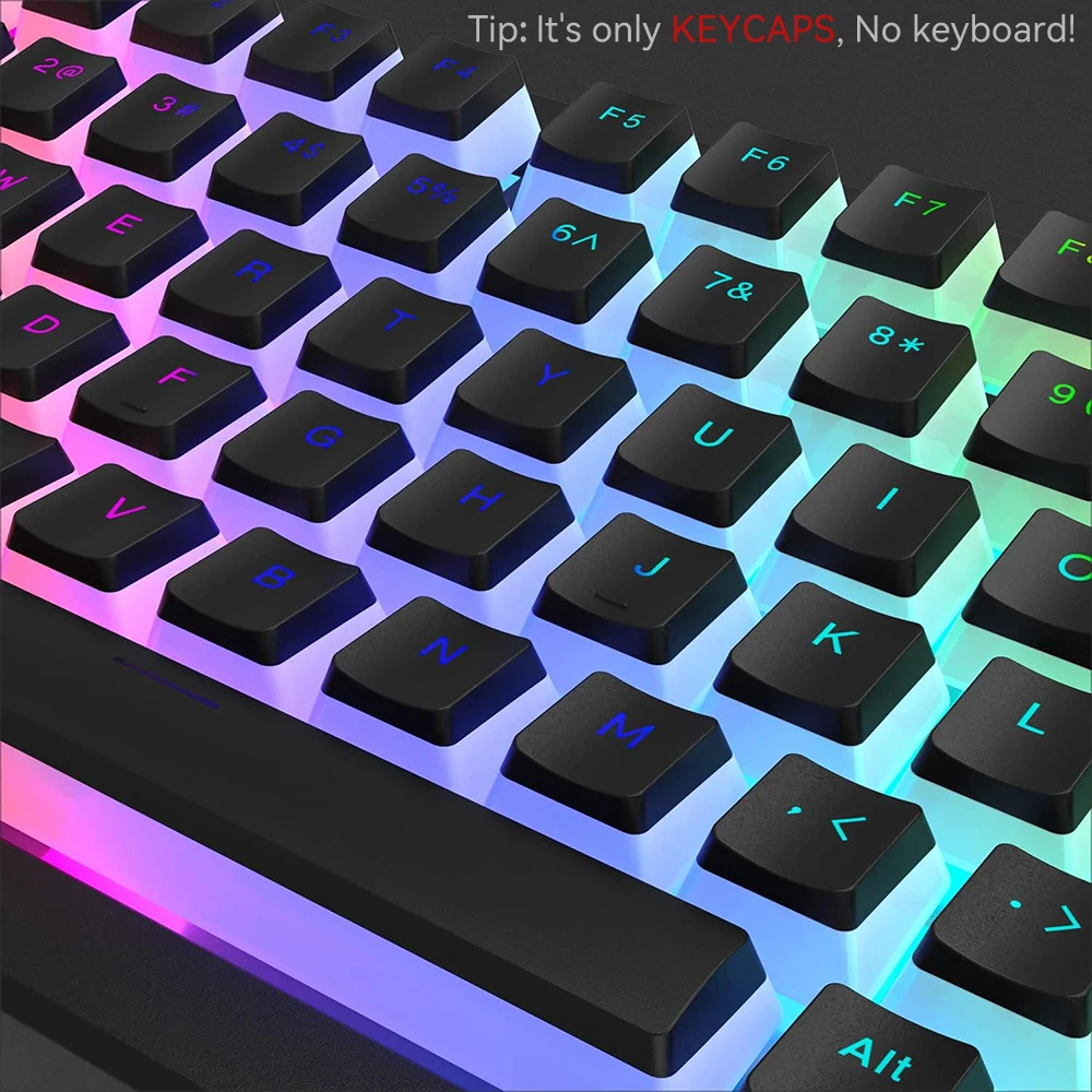 Новые колпачки для клавиш PBT  – обзор и цена Gaming Keyboard Half