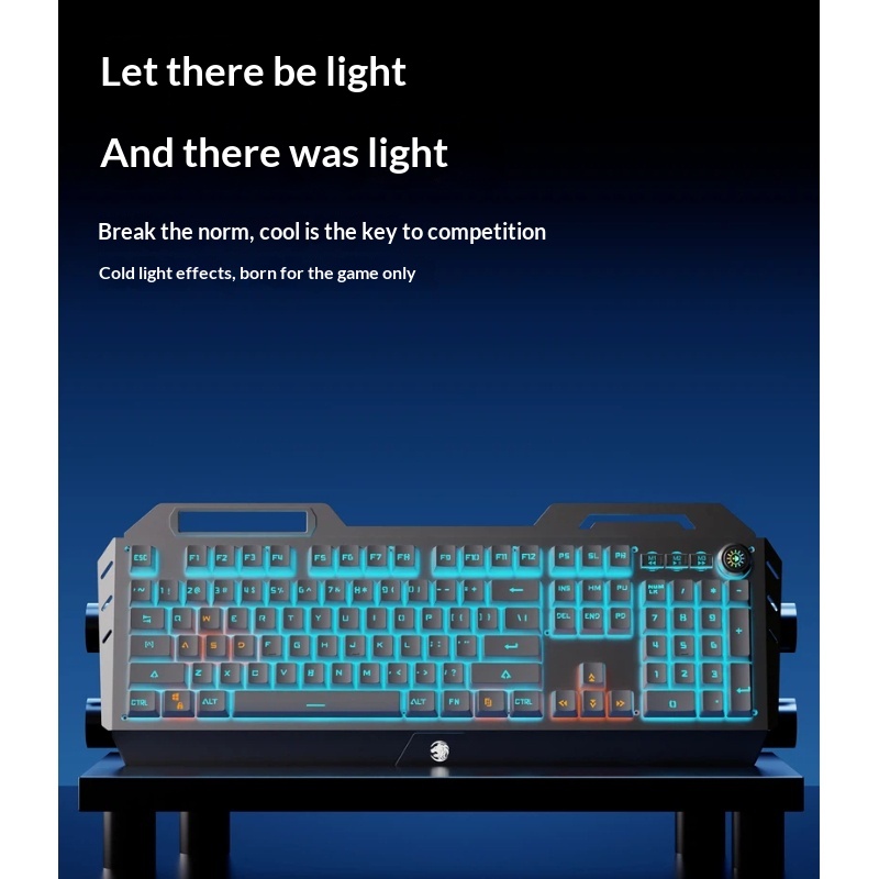 Беспроводной игровой комплект  – обзор и цена Gaming Keyboard Blue Switches