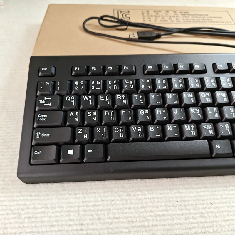 Проводная USB-клавиатура с тай – обзор и цена Gaming Keyboard Blue Switches