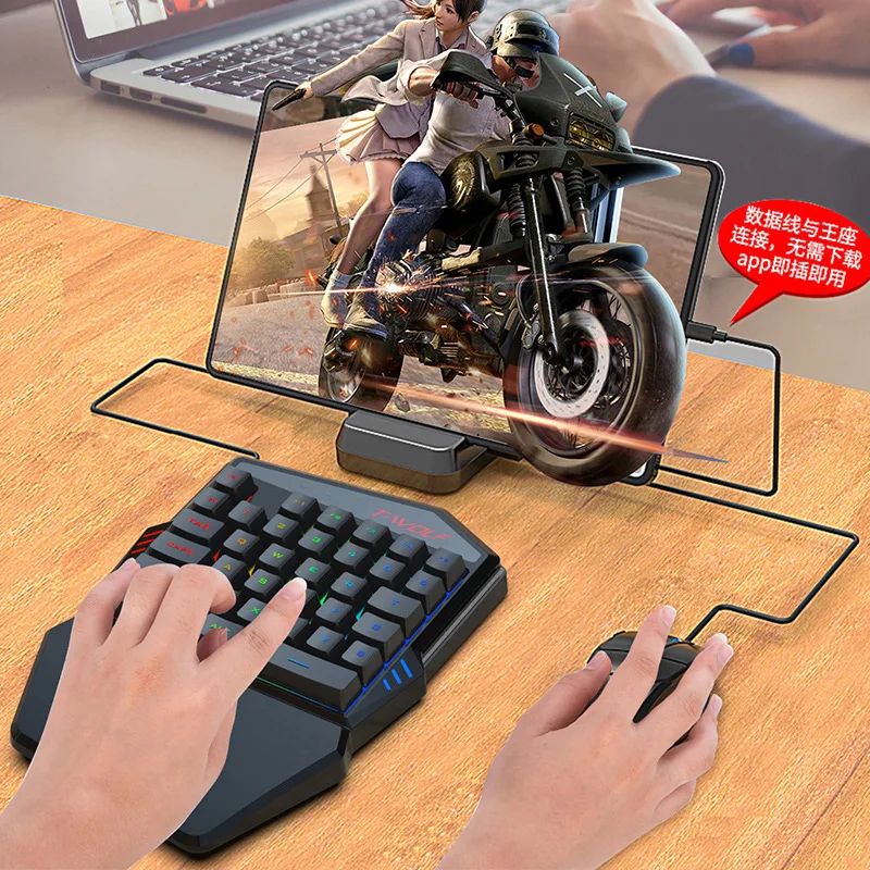 T-WOLF TF900 клавиатура для од – обзор и цена Gaming Keyboard Half