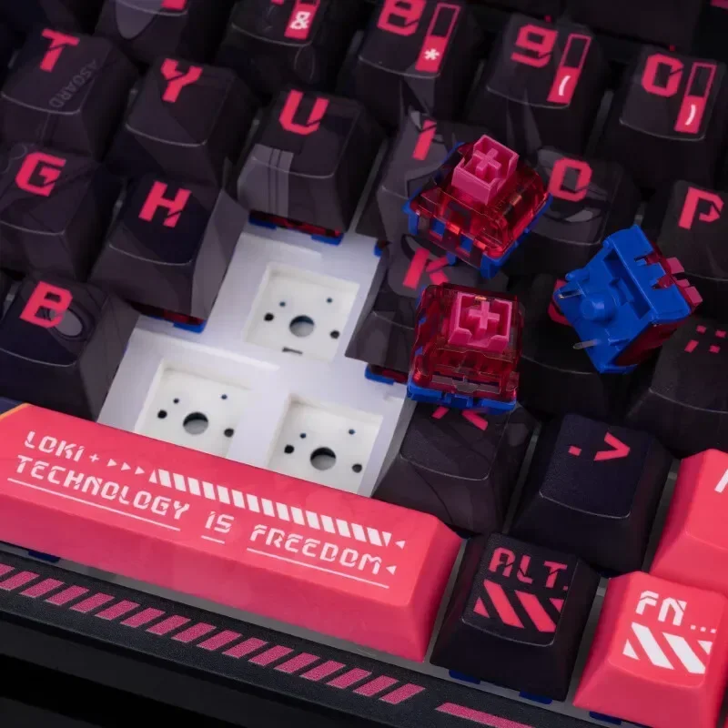 VALKYRIE VK99 Механические кла – обзор и цена Gaming Keyboard Hot Swappable