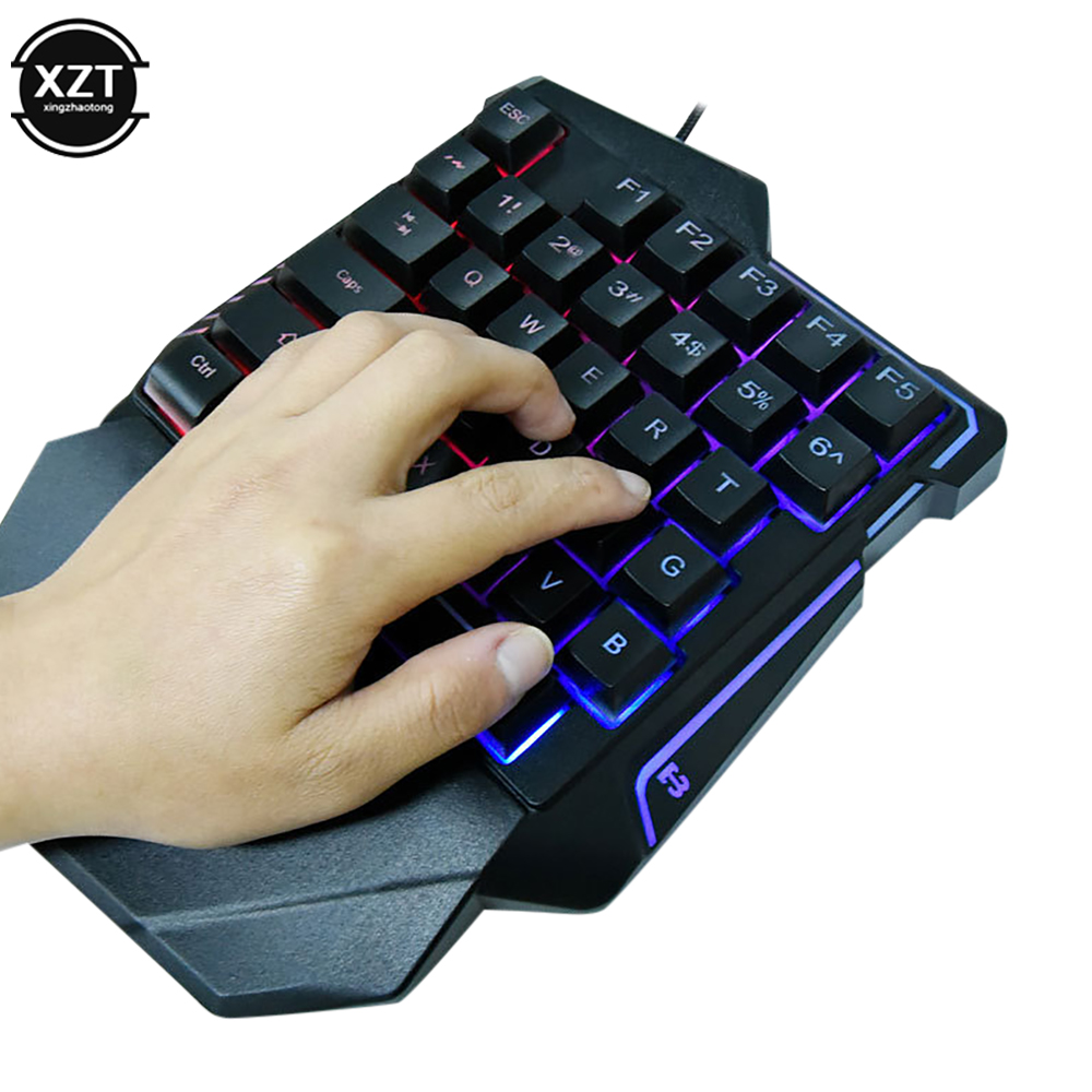 USB-клавиатура для одной руки, – обзор и цена Gaming Keyboard Half