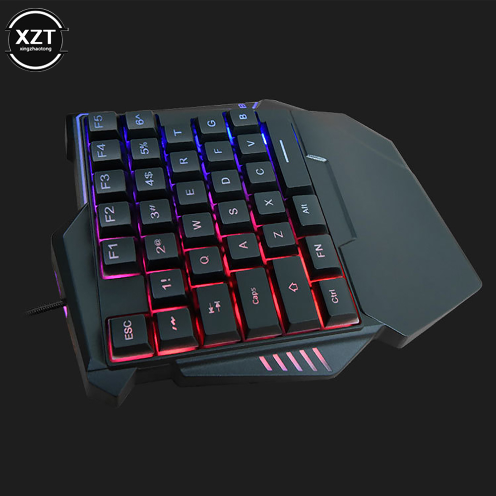 USB-клавиатура для одной руки, – обзор и цена Gaming Keyboard Half