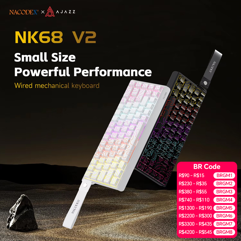 Механическая клавиатура AJAZZ  – обзор и цена Keyboard Gaming Transparent