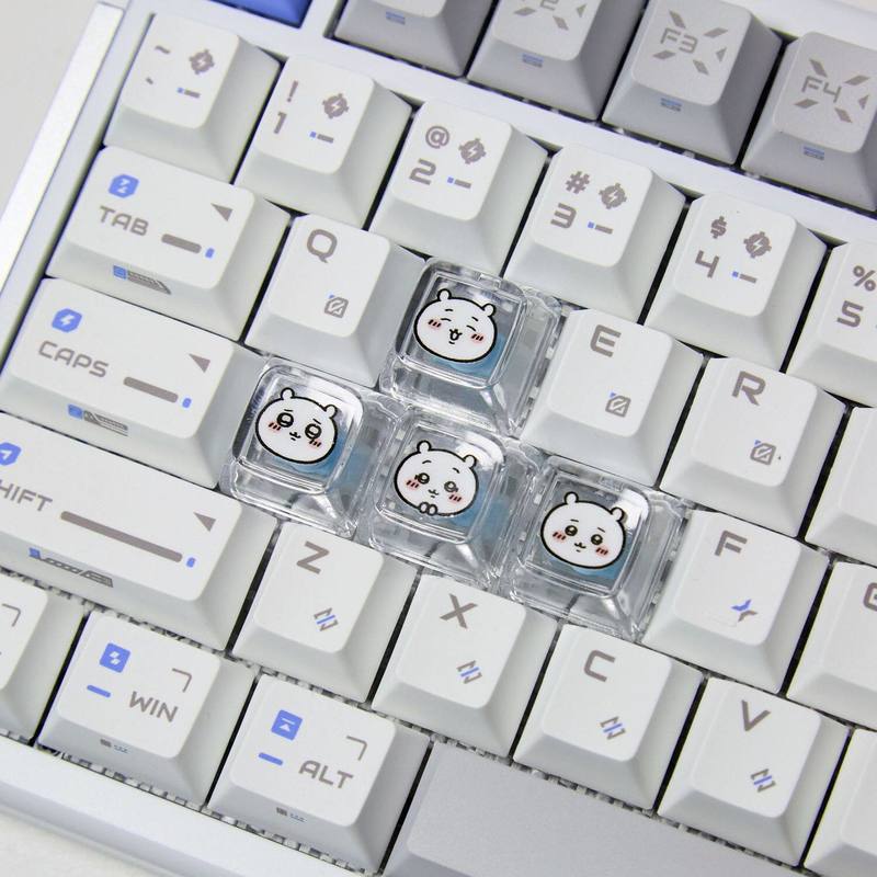 Набор из 4 прозрачных кастомны – обзор и цена Keyboard Gaming Transparent
