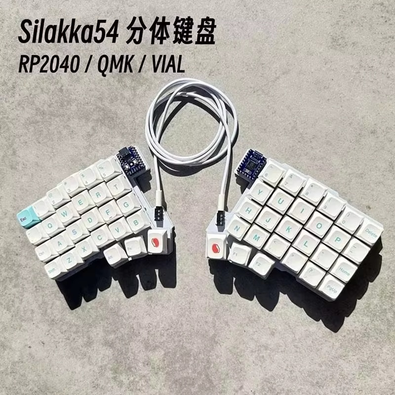 Silakka54 Эргономичная разделе – обзор и цена Gaming Keyboard Hot Swappable