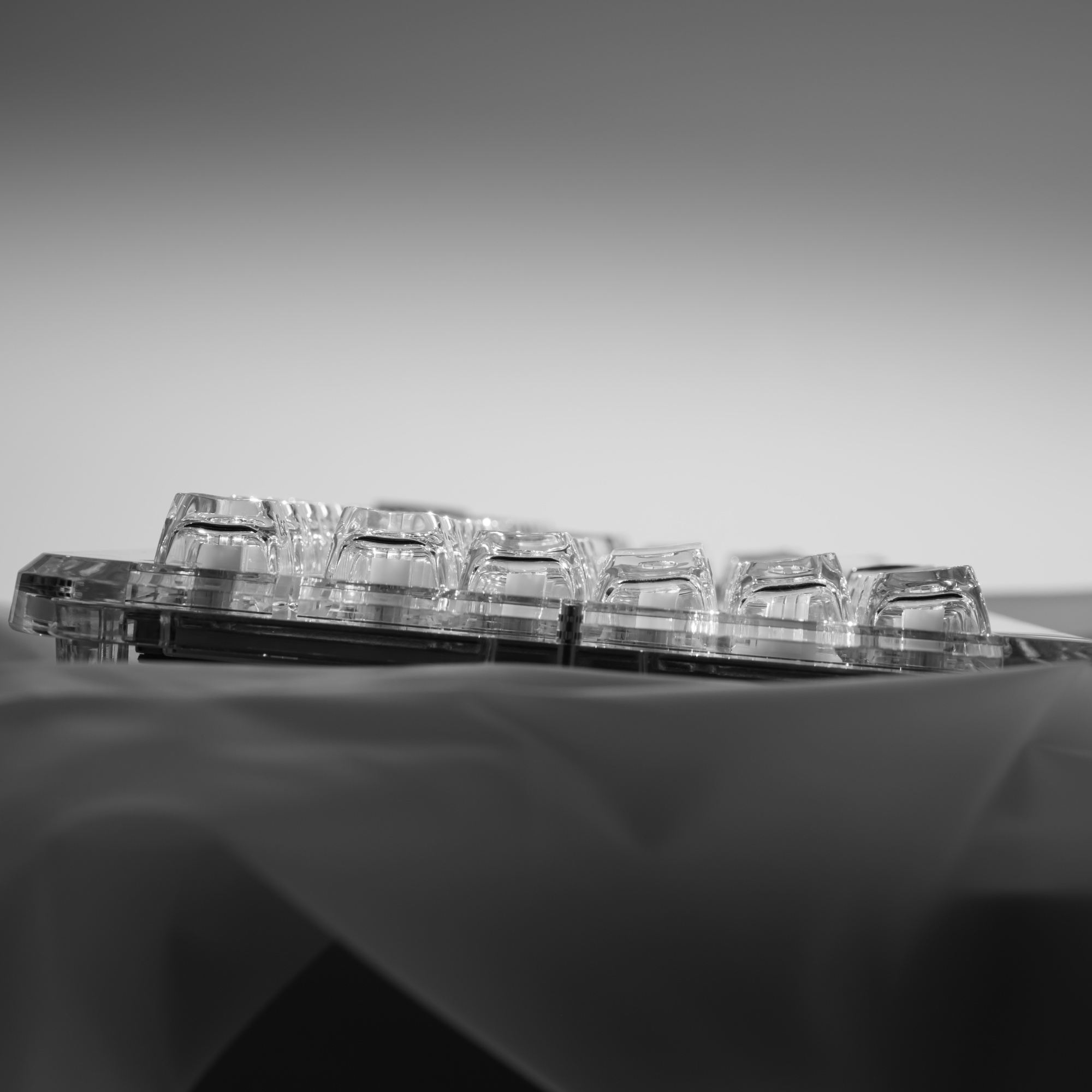 Прозрачные кристальные кейкапы – обзор и цена Keyboard Gaming Transparent