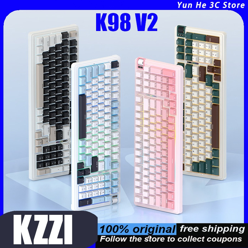 Механическая клавиатура KZZI K – обзор и цена Gaming Keyboard Hot Swappable