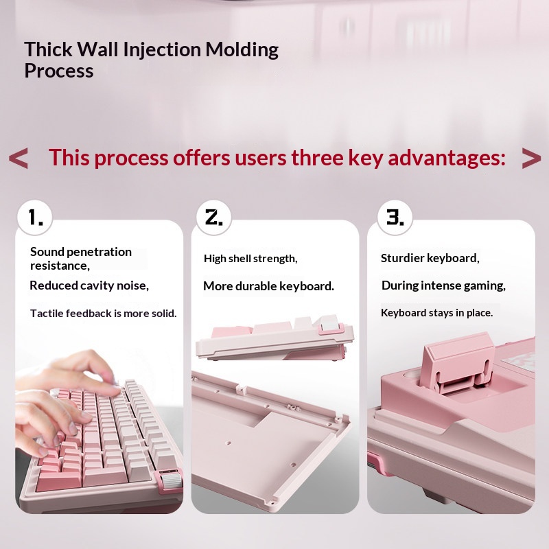 Механическая клавиатура KZZI K – обзор и цена Gaming Keyboard Hot Swappable