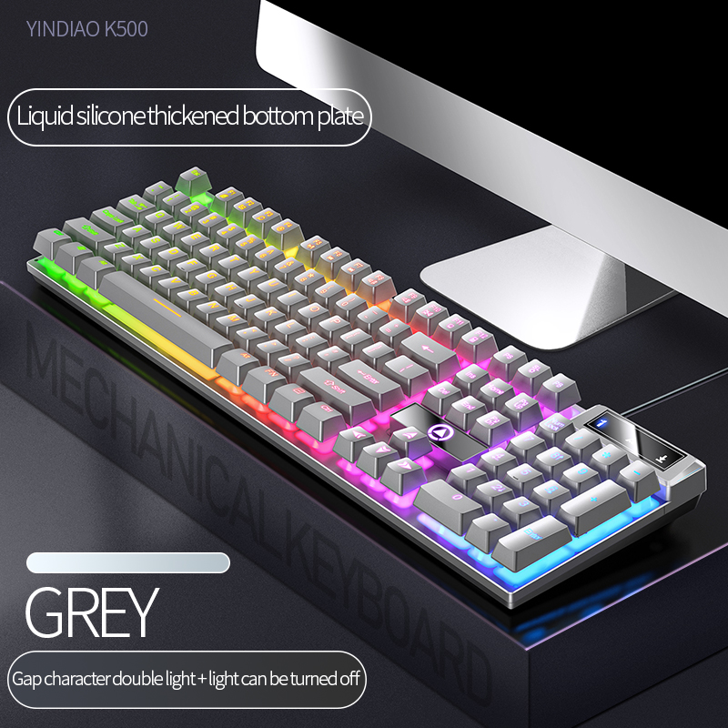 104-клавишная игровая клавиату – обзор и цена Keyboard Gaming Transparent