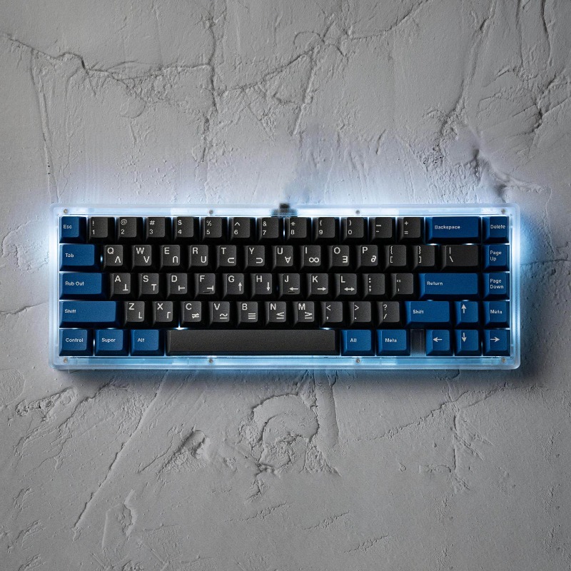 Комплект проводной клавиатуры  – обзор и цена Keyboard Gaming Transparent