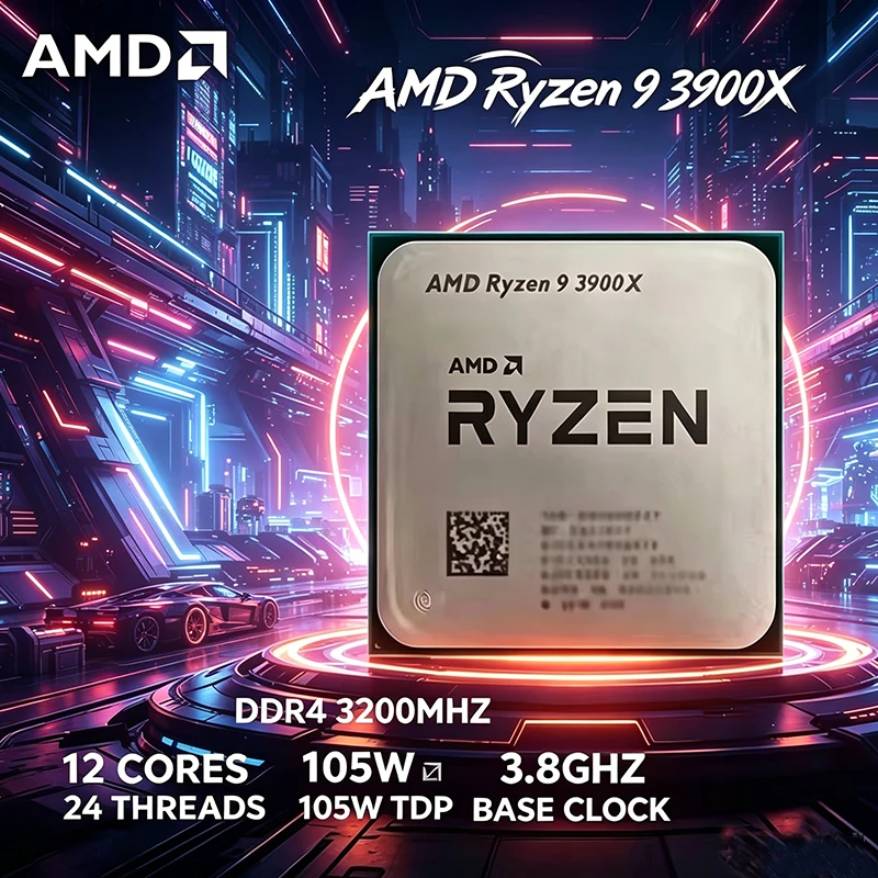 Процессор AMD Ryzen 9 R9 3900X – обзор и цена Amd Cpu Ryzen 9