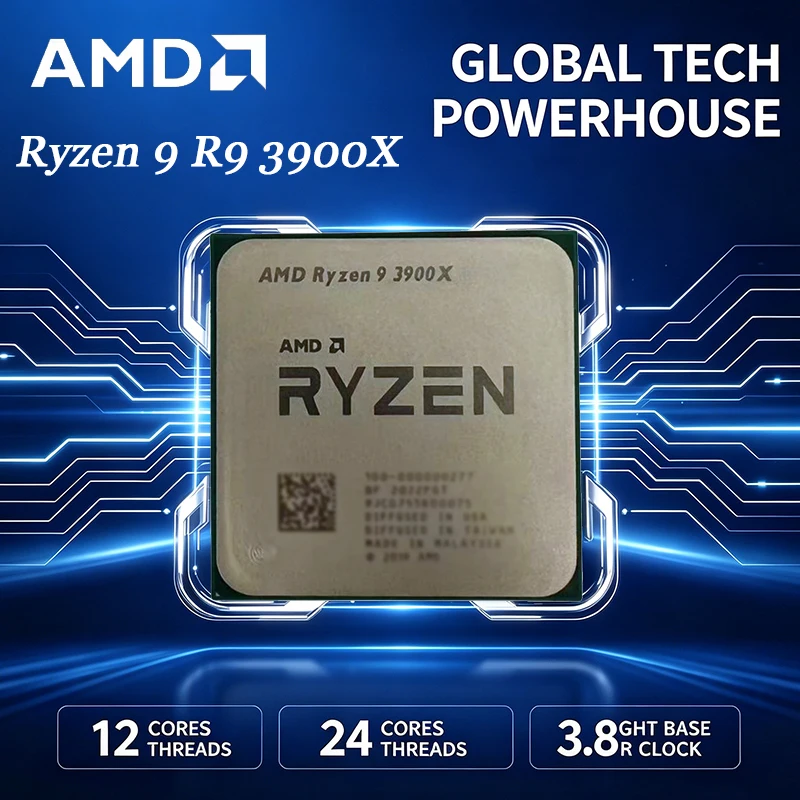 Процессор AMD Ryzen 9 R9 3900X – обзор и цена Amd Cpu Ryzen 9