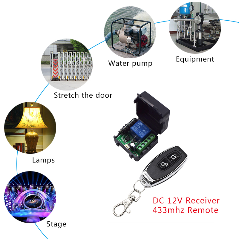433 МГц DC 12 В 24 В 1 канал б – обзор и цена Switch Opener Tool