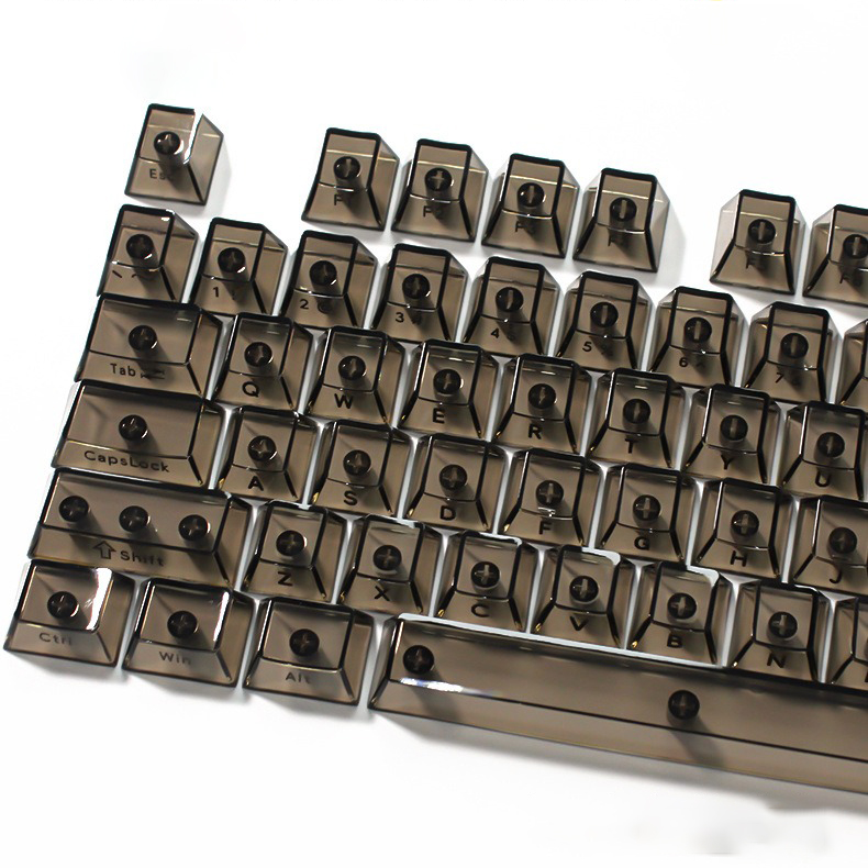 Прозрачные кристальные кейкапы – обзор и цена Keyboard Gaming Transparent