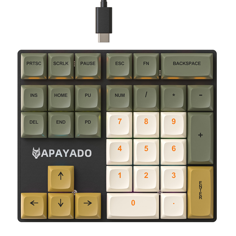 Проводная механическая цифрова – обзор и цена Gaming Keyboard Half