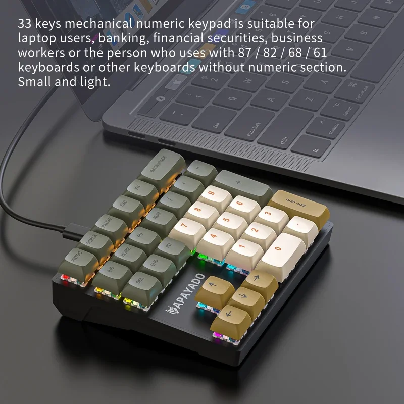 Проводная механическая цифрова – обзор и цена Gaming Keyboard Half