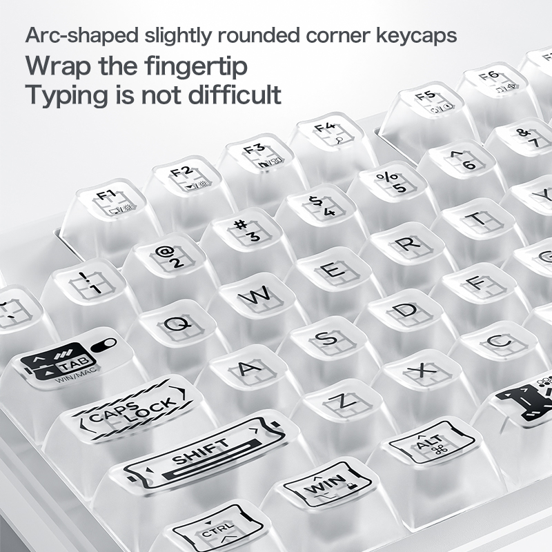 Проводная RGB-клавиатура FREEW – обзор и цена Keyboard Gaming Transparent
