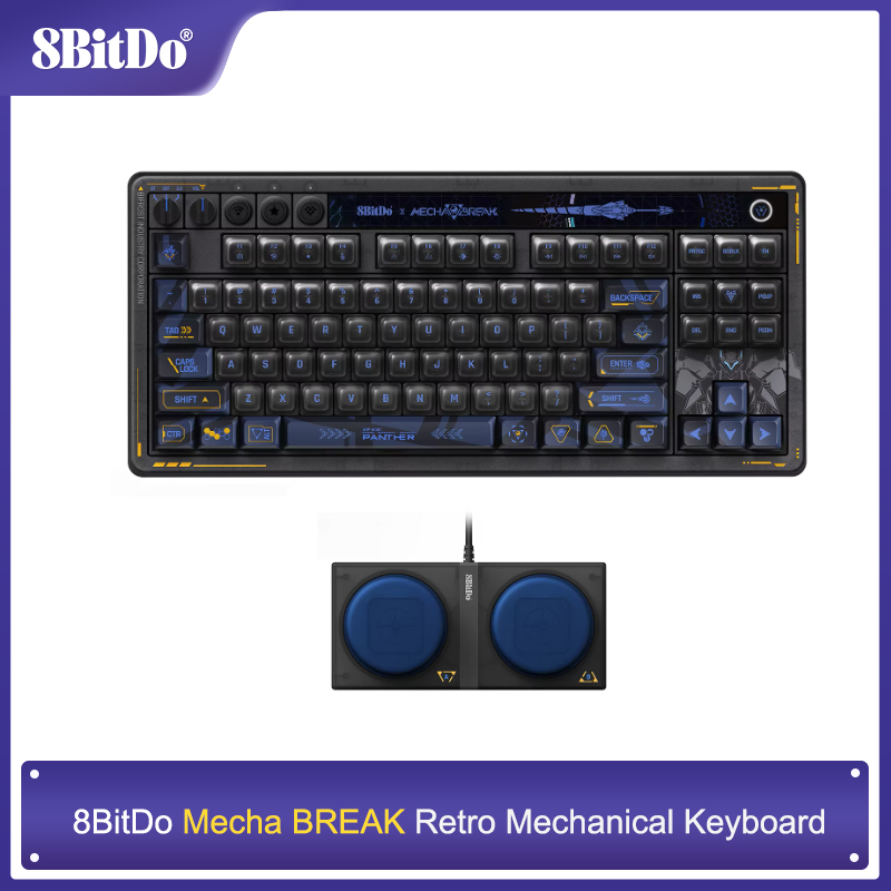 Механическая клавиатура 8BitDo – обзор и цена Gaming Keyboard Hot Swappable
